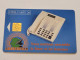 Ivory Coast-CI-CIT-0019)-telephone Nous-(42)-(20units)-(000247652)-(tirage-150.000)-used Card+1card Prepiad Free - Ivoorkust