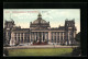 AK Berlin, Reichstagsgebäude Und Bismarckdenkmal  - Tiergarten