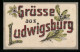 AK Ludwigsburg, Blumige Grüsse Aus Der Stadt  - Ludwigsburg