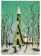 3D-AK Church In Winter, Kirche Im Winter  - Photographie