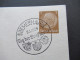 1939 Tag Der Briefmarke Sonder PK P 239 / 01 Mit Sonderstempel Bremerhaven Tag Der Briefmarke Reichsbund Der Philatelist - Tarjetas