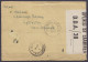 Nouvelle Zélande - Env. Affr. 6d Càd LYTTELTON /MAY 15 1945 Pour ANTWERP (Anvers) Belgium - Bande Et Cachet Censure (au  - WW II (Covers & Documents)