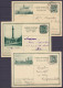Lot De 10 EP CP Albert 1e Illustrées Càd 1930 CHARLEROI, MOUSTIER-sur-SAMBRE, LA CALAMINE, VERVIERS, … Pour MONTIGNIES-s - Postkarten 1909-1934