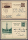 Lot De 10 EP CP Albert 1e Illustrées Càd 1930 CHARLEROI, MOUSTIER-sur-SAMBRE, LA CALAMINE, VERVIERS, … Pour MONTIGNIES-s - Postkarten 1909-1934
