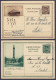 Lot De 10 EP CP Albert 1e Illustrées Càd 1930 CHARLEROI, MOUSTIER-sur-SAMBRE, LA CALAMINE, VERVIERS, … Pour MONTIGNIES-s - Briefkaarten 1909-1934