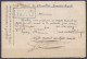 Rare Carte-correpondance De Service En Exprès Affr N°60 (franchise Partielle) Càd Octogon. "BRUXELLES (QUARTIER LEOPOLD) - 1893-1900 Barba Corta