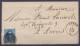 L. Affr. N°15 P133 Càd YPRES /3 NOV 1863 Pour ANVERS (au Dos: Càd Essai Arrivée ANVERS) - 1863-1864 Medaillons (13/16)