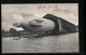 AK Zeppelin`s Luftschiff, Ausfahrt Aus Der Halle  - Zeppeline