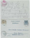 Doppelkarte P4 1I Mit MiNr. 69a, Jonsdorf Nach Zittau, 1900 - Lettres & Documents