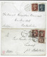 2x Covers Edinburgh To Boekelhohlm, 1874 - Altri & Non Classificati