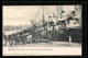 AK Castries /St. Lucia, HM Ship Coaling At Northern Wharf  - Sonstige & Ohne Zuordnung