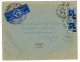 FRANCHISE PARTIELLE ALGERIE ENV 1941 BONE CONSTANTINE FM CRM - DAT. SURTAXE AERIENNE ACQUITTEE EN TIMBRES POSTE - Brieven En Documenten