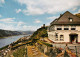73641804 Kaub Haus Elsenburg Erholungsheim Panorama Rheintal Burg Kaub - Kaub