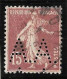 1 04	05	N°	189	Perforé		AA 8		ALPHONSE ARGOD - Used Stamps