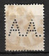 1 04	14	N°	281	Perforé		AA 8		ALPHONSE ARGOD - Used Stamps