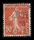 1 04	24	N°	138	Perforé	-	BP 143	-	BANQUE De PARIS & Des PAYS-BAS - Used Stamps