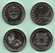 Moldova Moldova Transnistria 2021 Coins Of 1rub. 4 Coins. Various - Moldawien (Moldau)