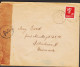 1941. NORGE. Very Interesting Censored Envelope With 20 ØRE Lion Cancelled LEVANGER 26 8 44 T... (MICHEL 184) - JF545681 - Lettres & Documents