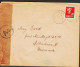 1941. NORGE. Very Interesting Censored Envelope With 20 ØRE Lion Cancelled LEVANGER 26 8 44 T... (MICHEL 184) - JF545681 - Brieven En Documenten