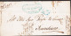 1855. MODENA. Beautiful Cover With Impressive Blue Cancel SELLE OPERE PIE DI MODERNA To Seandiano. Reverse... - JF545741 - Modène