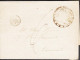 1857. MAGLIANO. Interesting Envelope With Cancel MAGLIANO And Postage Marking 6. Original Letter Included ... - JF545745 - Romagne