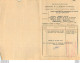 SECRETARIAT CHARGE DE LA MARINE  FICHE MATRICULE  TOULON MAI 1954 BORDEREAU ENVOI ET FICHE DOMENEGO MARCEL - Other & Unclassified