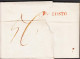 1840. TRIESTE. Nice Cover To Genua With Several Postal Marking And Orange Cancel : TRIEST 6 AUG 1840 Franc... - JF545747 - ...-1850 Voorfilatelie