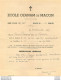 MACON 1945 ECOLE OZANAM BULLETIN ELEVE BERNARD DURAND - Diplomas Y Calificaciones Escolares