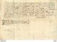 GENERALITE DAUPHINE 1705 - Gebührenstempel, Impoststempel