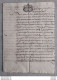GENERALITE DE MONTPELLIER AVRIL 1674   DOCUMENT DE 5 PAGES - Algemene Zegels