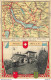 ALBISHORN AVEC CARTE GEOGRAPHIQUE QUI SITUE CE LIEU AU SUD DE ZURICH - Maps