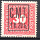 3013. 1919 ROMANIAN OCCUP. OF WESTERN UKRAINE POKUTIA/KOLOMEA SC. N12 1.20/30h POSTAGE DUE, MNH,POSSIBLY PRIVATELY MADE - Oekraïne