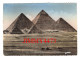 CAIRO - GIZA ( Gizeh ) - The Pyramids Of Giza - Les Pyramides - Guiza