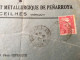 Enveloppe Publicitaire / Société Minière Et Métallurgique De Penarroya / Ceilhes / Hérault / 194? - 1950 - ...