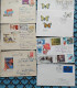 Russie : Lot De 25 Courriers Bien Illustrés - Collections