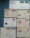 Delcampe - Russie : Lot De 25 Courriers Bien Illustrés - Verzamelingen