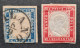 Italy - Stamp(s) Mix Mh* & (O) - B/TB - 2 Scan(s) Réf-2330 - Used