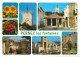 PERNES LES FONTAINES 3La Cité Aux 36 Fontaines "la Tour De L Horloge La Halle Couverte 24 (scan Recto Verso)MF2706 - Pernes Les Fontaines