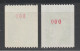 A AVOIR N° 000 ROUGE Sur N°2062 Et 2103 Neuf** - Unused Stamps
