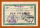 1914-1918 // AUDIGNY (Aisne 02) // SQG // Août 1916 // Bon De Dix Francs - Bonds & Basic Needs