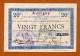 1914-1918 // AUDIGNY (Aisne 02) // SQG // Août 1916 // Bon De Vingt Francs - Bons & Nécessité