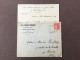 Enveloppe Et Lettre / Ecole Primaire Supérieure De Jeunes Filles / St Claude / Jura / 1934 - 1900 – 1949