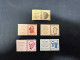 2-5-2024 (stamp) Australia - 4 Mint + 1 Use Stamp (5) With Attached TAB (Famous Peoples) - Oblitérés
