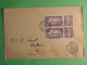 DN20 SENEGAL  LETTRE 1945 PETIT BUREAU TABOU +PAIRE ET TAB +SURCHARGES + AFF.   INTERESSANT+ ++++ - Briefe U. Dokumente