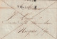 Marque Postale 30/TOULOUSE Du 8 Octobre 1820 Pour Le Directeur De La Poste Aux Lettres De Nogaro. Franchise Par Destinat - 1801-1848: Vorläufer XIX