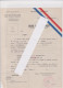 VIETNAM ORDRE DE MOBILISATION INFIRMIERE  POSTE A SAIGON 1953 - Documenten