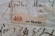 Norddeutscher Postbezirk 1869, Umschlag "PD" AHRWEILER Nach KÖLN Mi U1 Ohne Überdruck Leitzettel - Covers & Documents