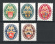 Deutsches Reich, 1928, 425-29, Postfrisch - Sonstige & Ohne Zuordnung