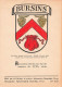 Armoiries De Bursins Coloriée à La Main    ( 10x 15) - Bursins