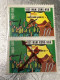 VIET NAM SOUTH STAMPS (ERROR Printed  Deviate 1972-10DONG )2 STAMPS Vyre Rare - Vietnam